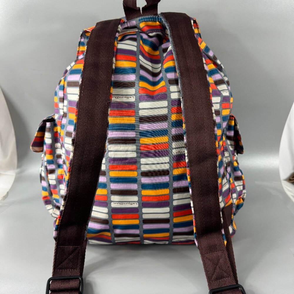 LeSportsac Multicolor Large Nylon Backpack - Picture 6 of 15